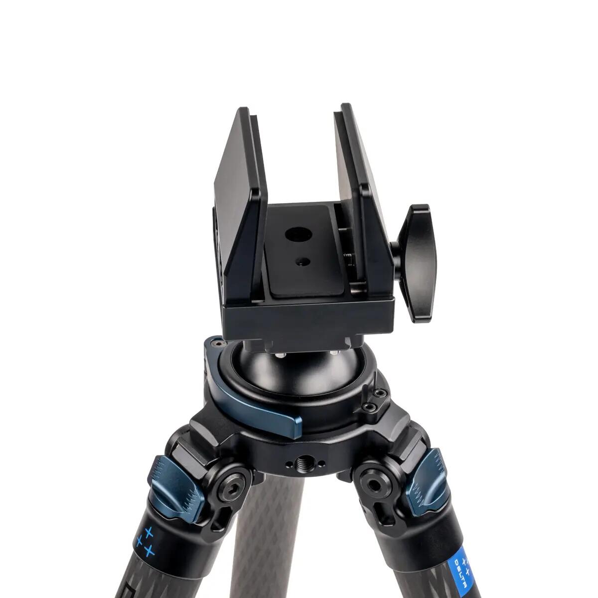 Tripé de fibra de carbono com suporte em U Delta Optical 2/4