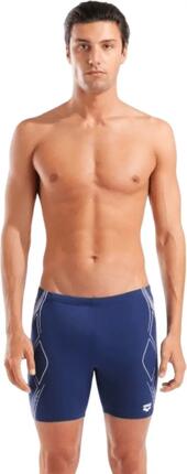 Mid Jammer Arena Graphic Bleu/Blanc Homme