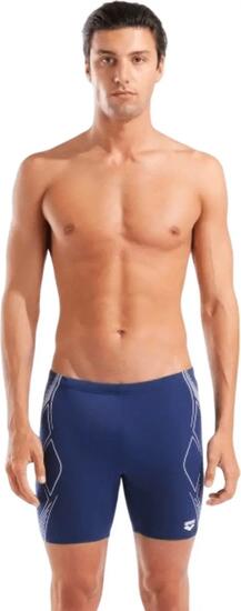 Mid Jammer Arena Graphic Bleu/Blanc Homme