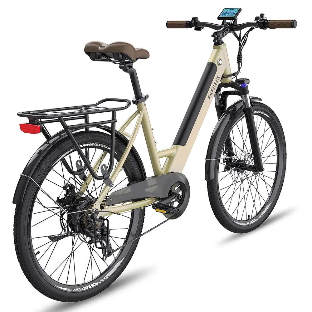 FAFREES F26 Pro Bici elettrica da città a scavalco basso 26'' 250W 36V 15Ah 4/15