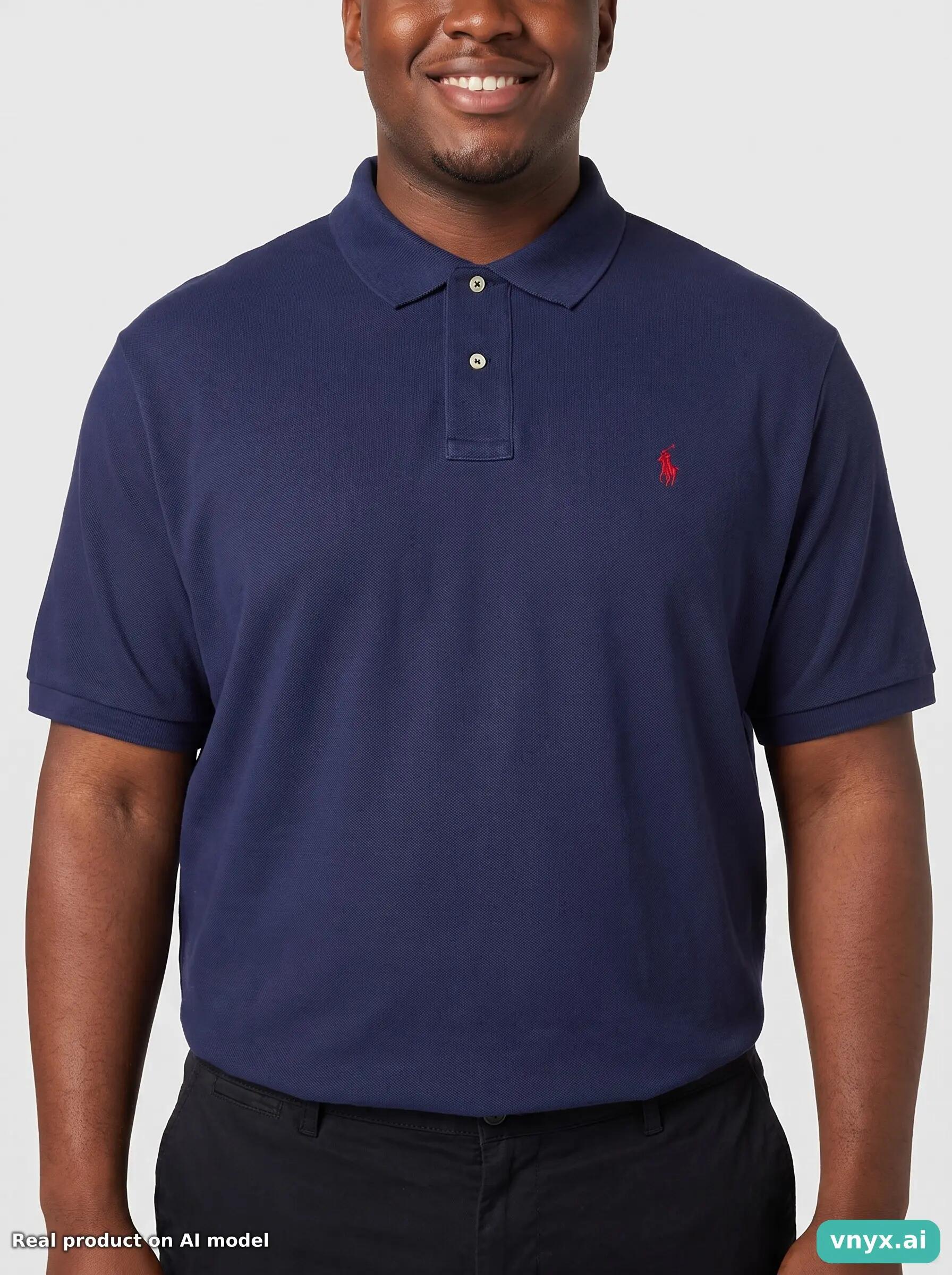 Second Life - Classic Polo by Ralph Lauren Polo Shirt in Navy Blue 5/5