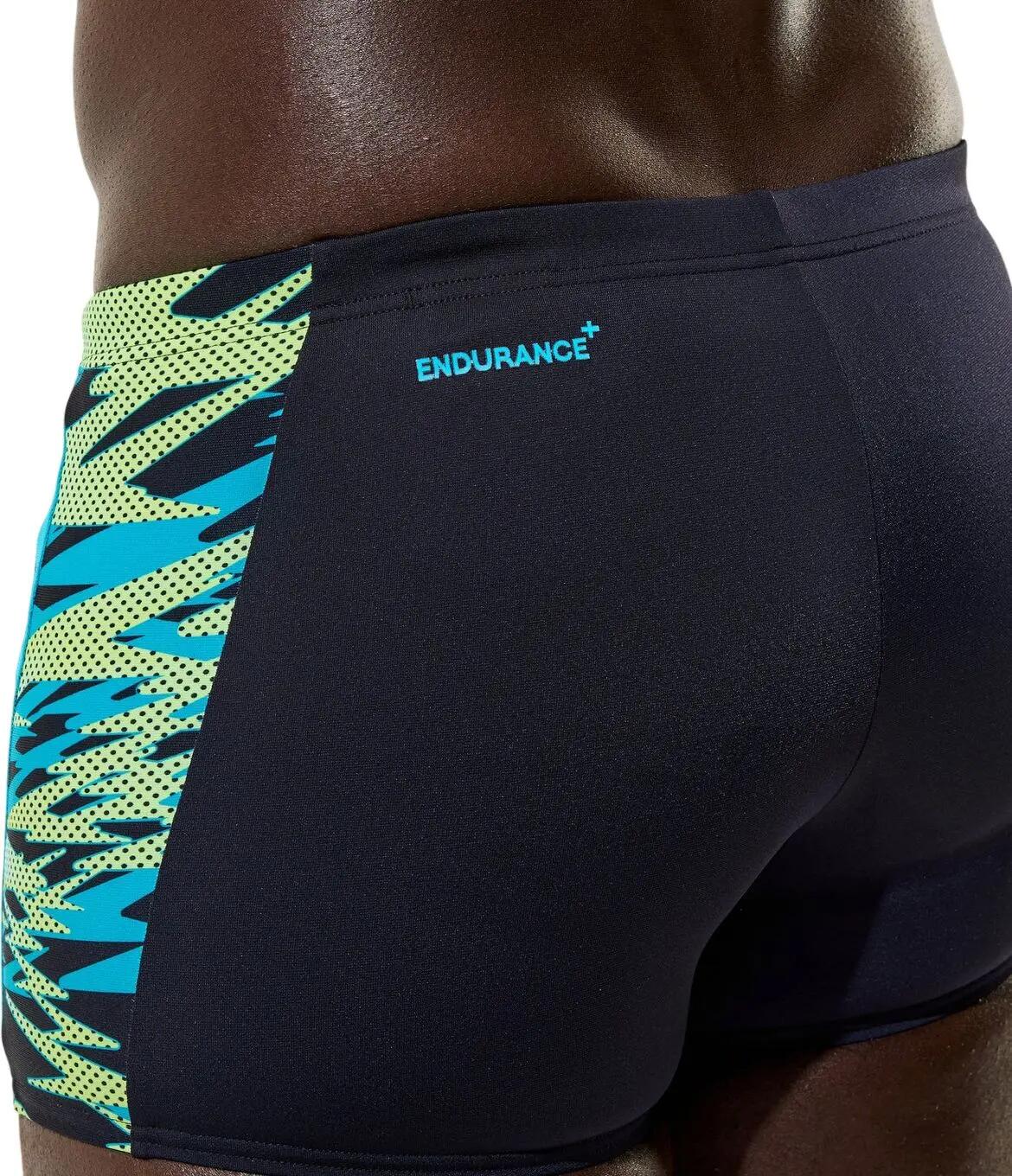 Maillot de Bain Speedo Hyperboom Splice Noir/Vert Homme 5/7