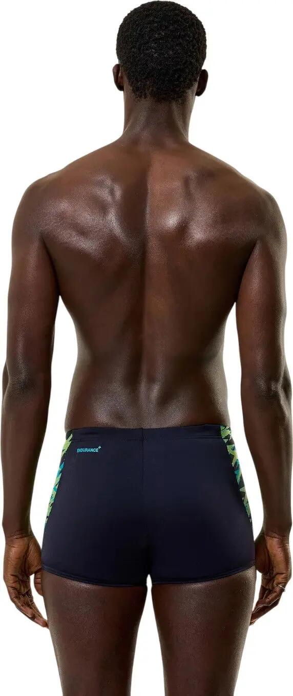Maillot de Bain Speedo Hyperboom Splice Noir/Vert Homme 3/7
