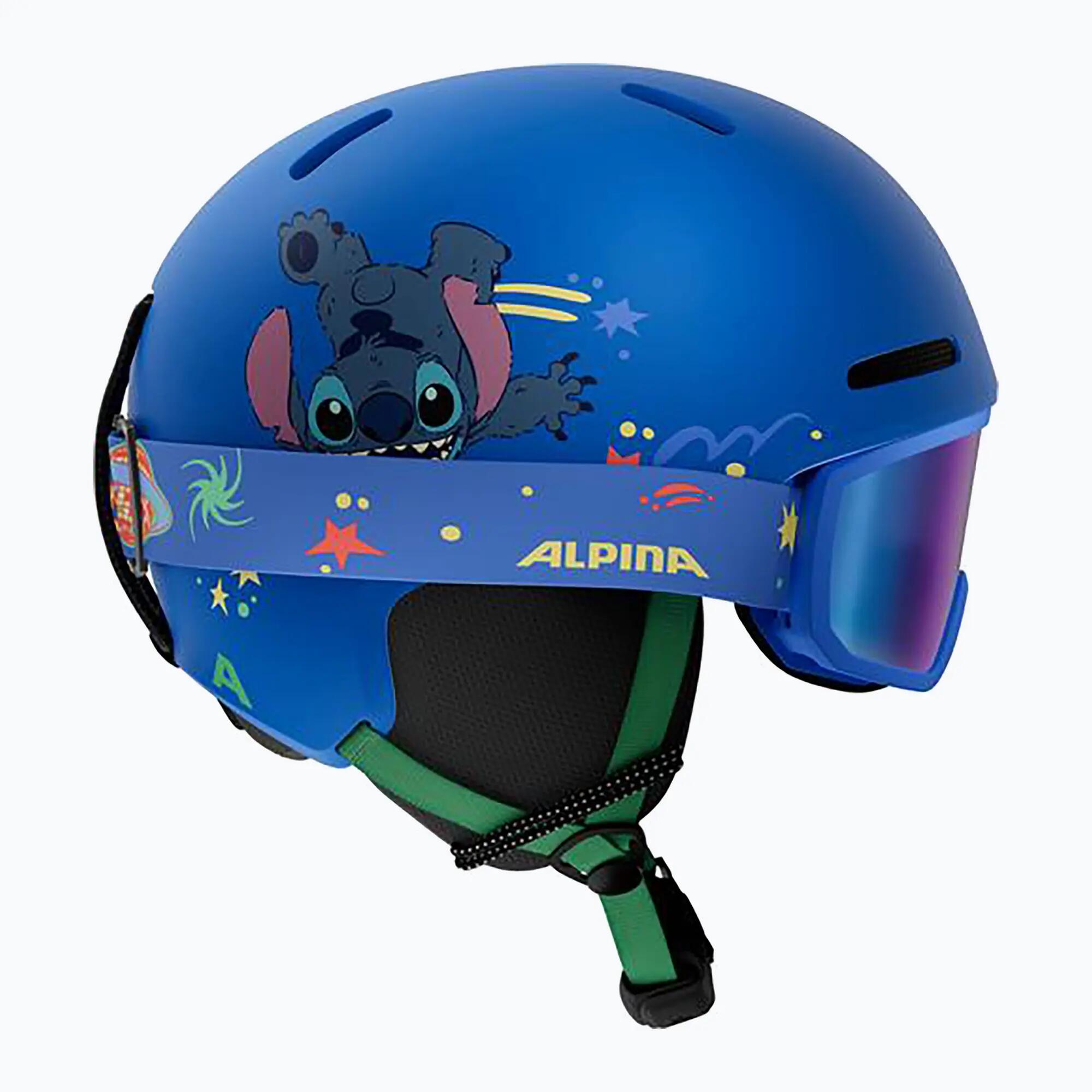 Kask narciarski dziecięcy Alpina Zupo 2 Disney Set Jr lilo & 2/5