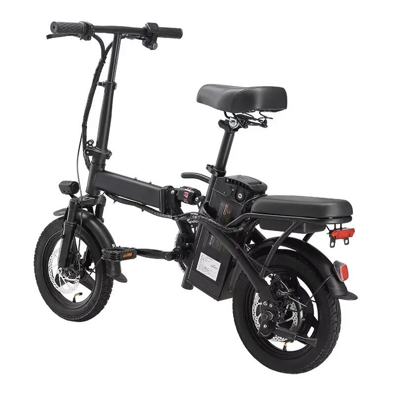 Prenosný mestský elektrobicykel TODIMART T1, 48 V 9 Ah, 14" 1/6