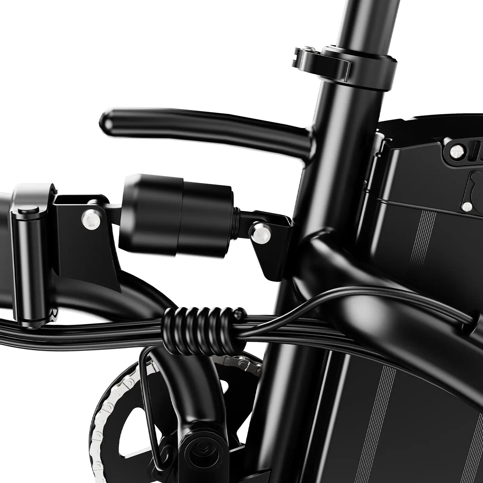 Prenosný mestský elektrobicykel TODIMART T1, 48 V 9 Ah, 14" 5/6