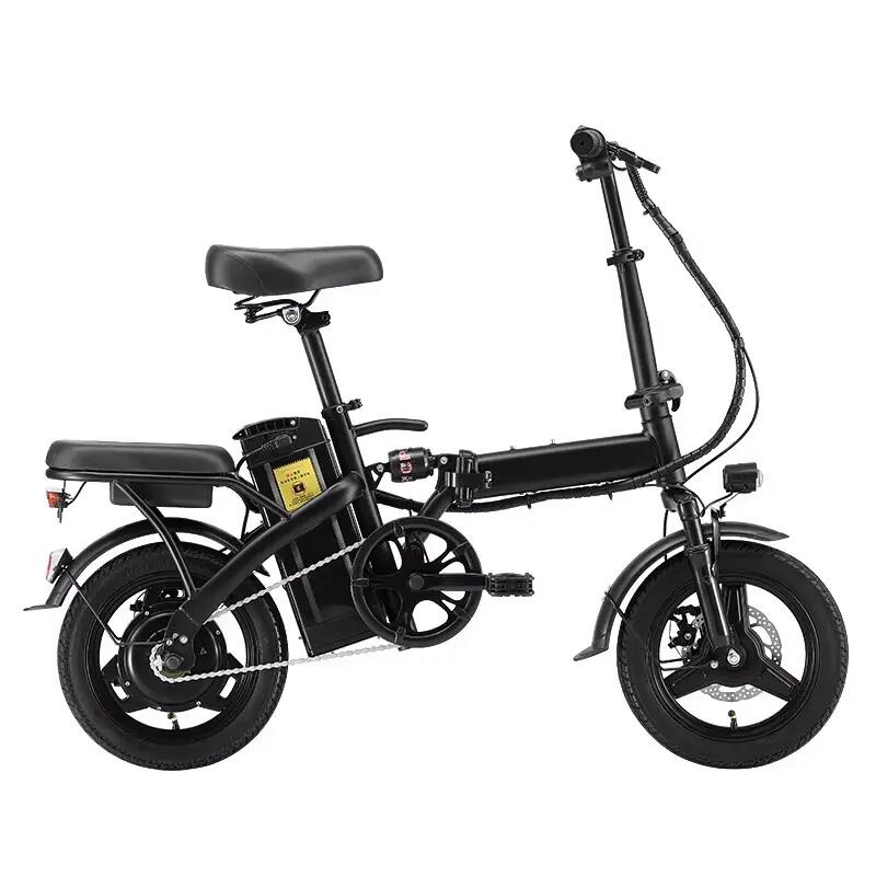 Prenosný mestský elektrobicykel TODIMART T1, 48 V 9 Ah, 14" 2/6