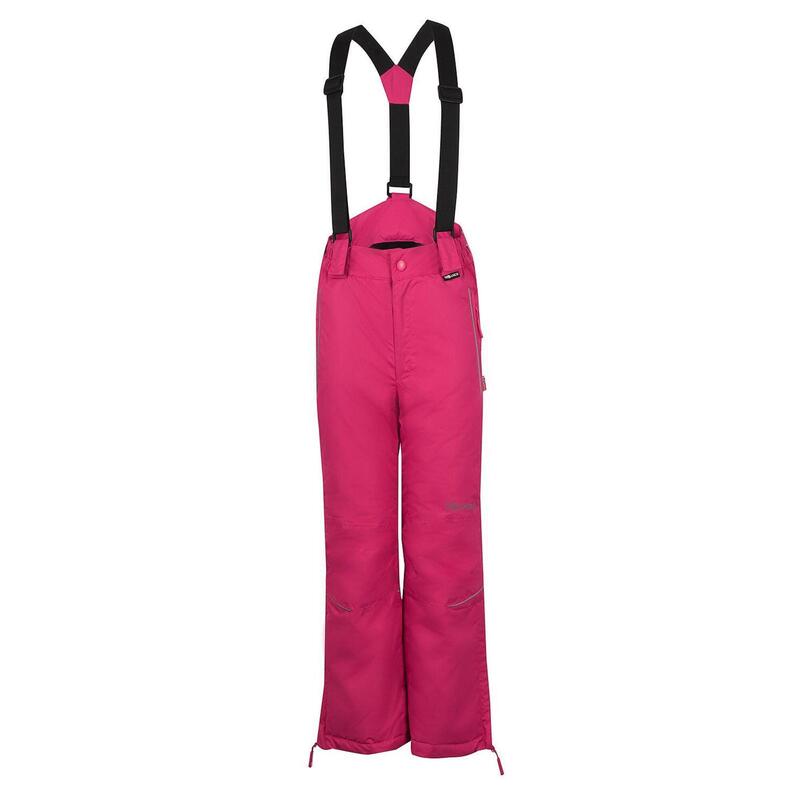 Pantalon de ski enfant Slim Holmenkollen Imperméable Rubis / Magenta