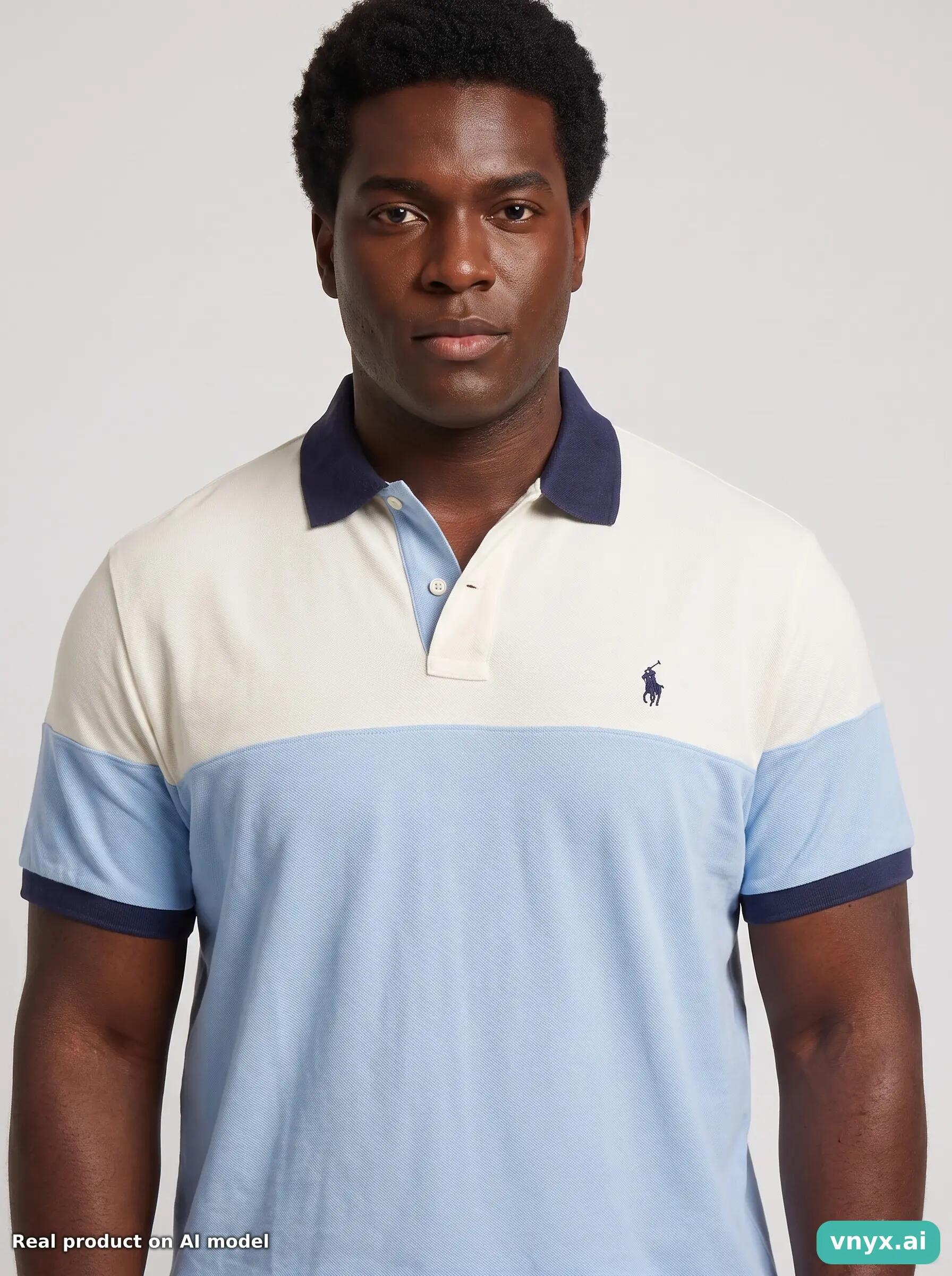 Second Life - Vintage Polo Ralph Lauren Sky Blue Polo Shirt Men L 5/5