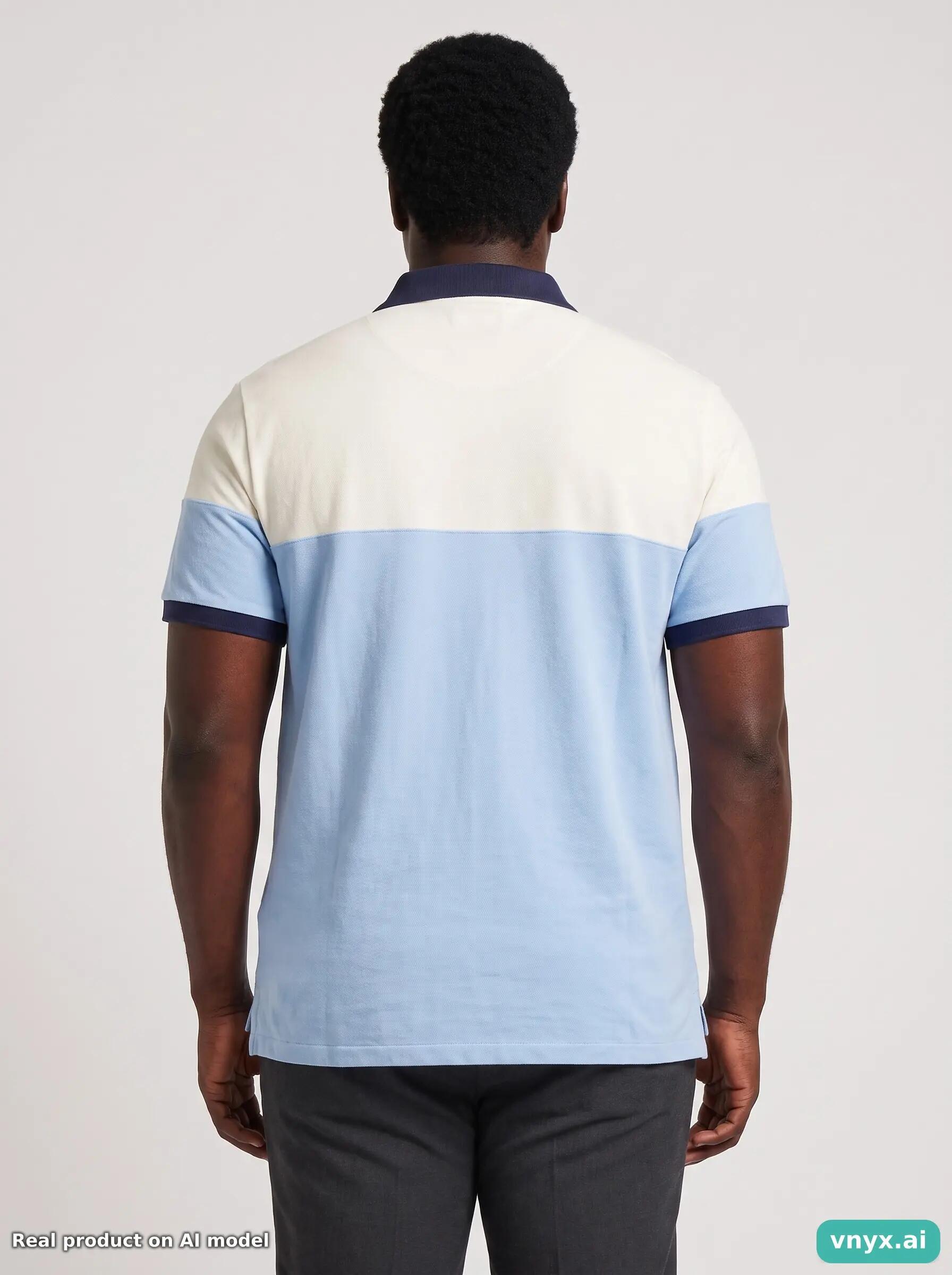 Second Life - Vintage Polo Ralph Lauren Sky Blue Polo Shirt Men L 2/5