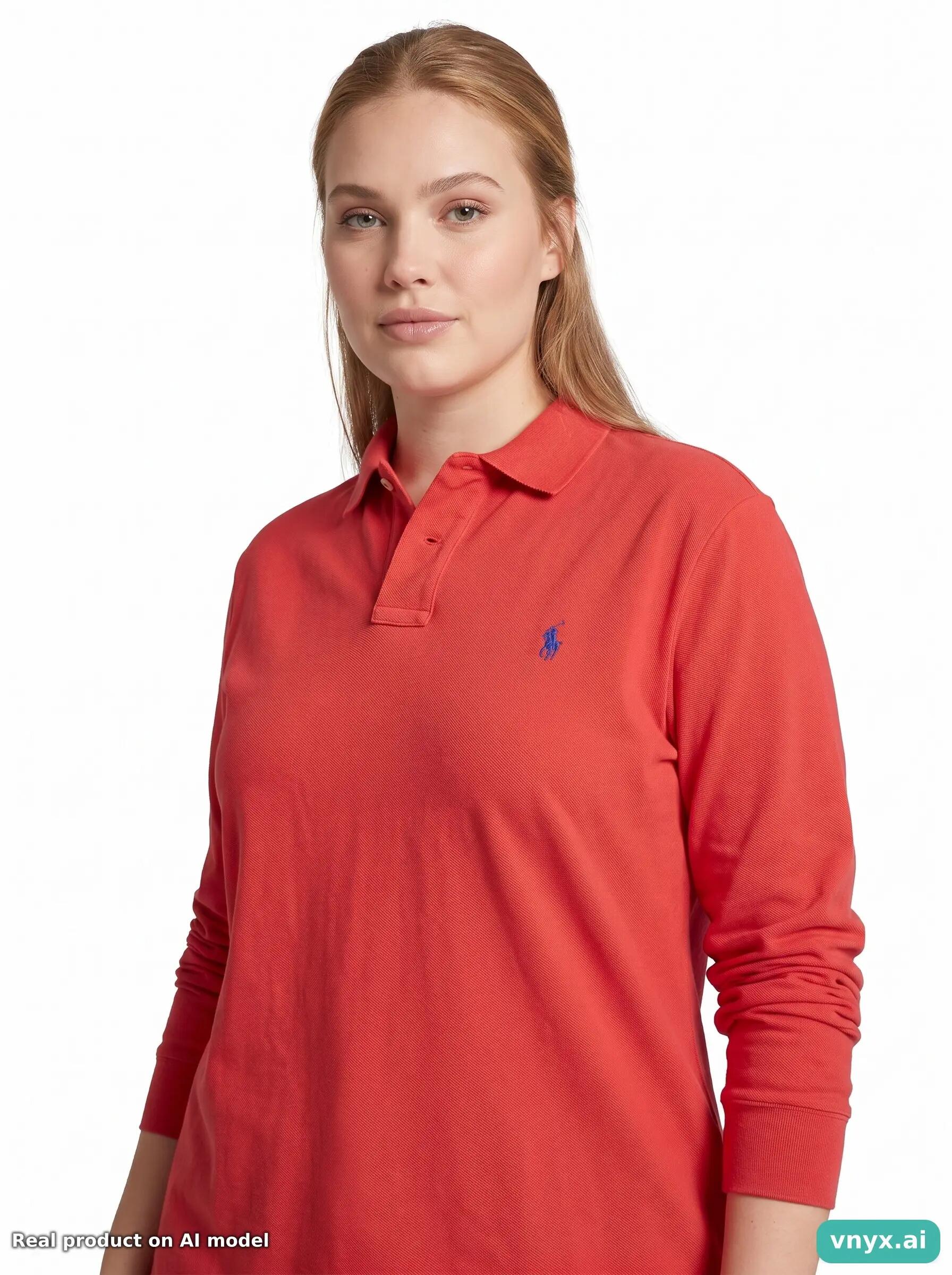 Second Life - Slim Fit Polo by Ralph Lauren Polo Shirt in Red size L 5/5
