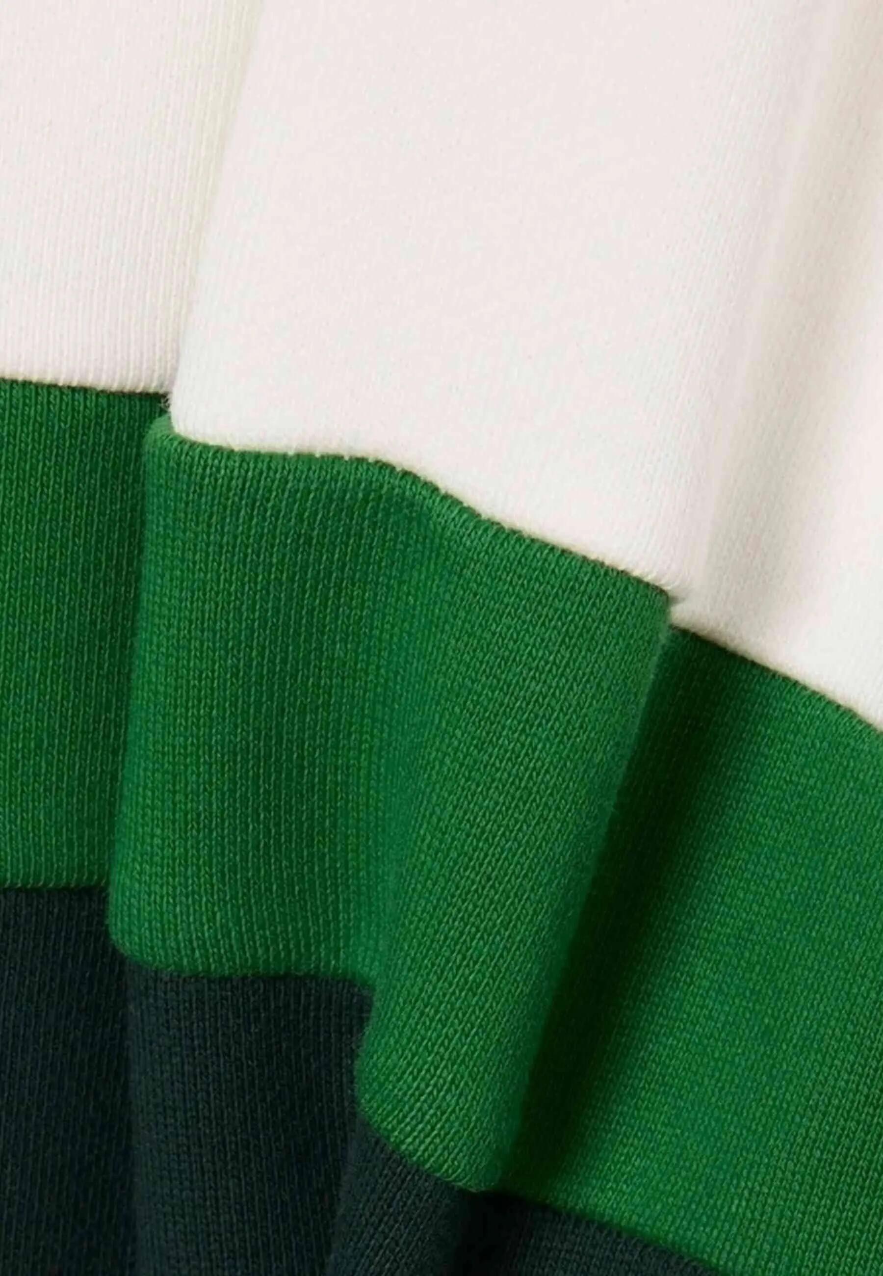 Veste zippée unisexe Lacoste blanche à effet colorblock - Taille S 7/8