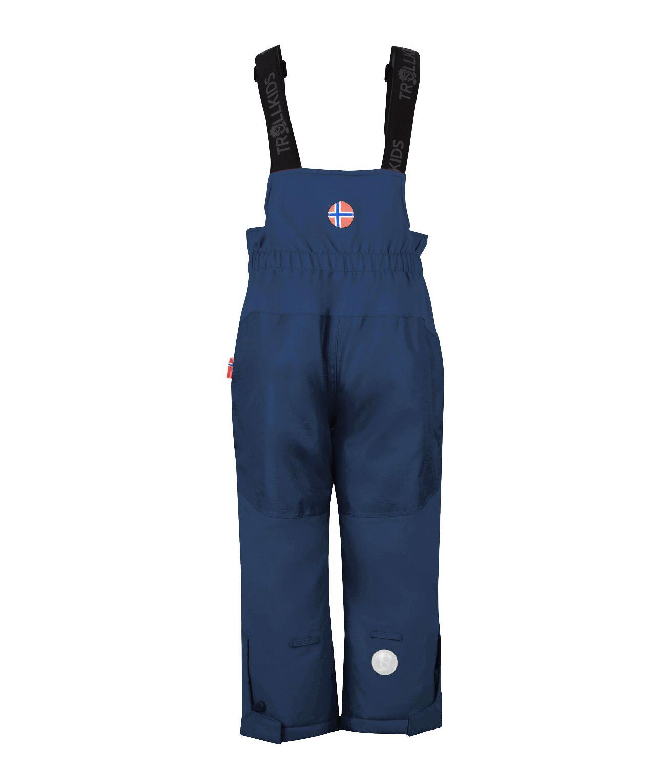 Pantalon de ski enfant Nordkapp Imperméable, respirant et isolant Bleu mystique 2/3