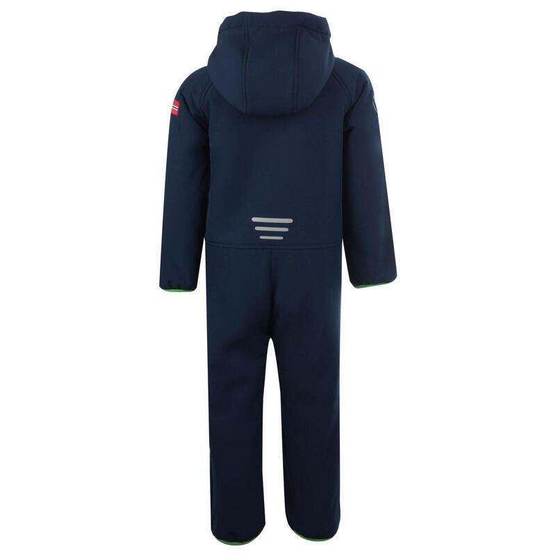 Combinaison enfant Nordkapp Imperméable Bleu marine / Vert