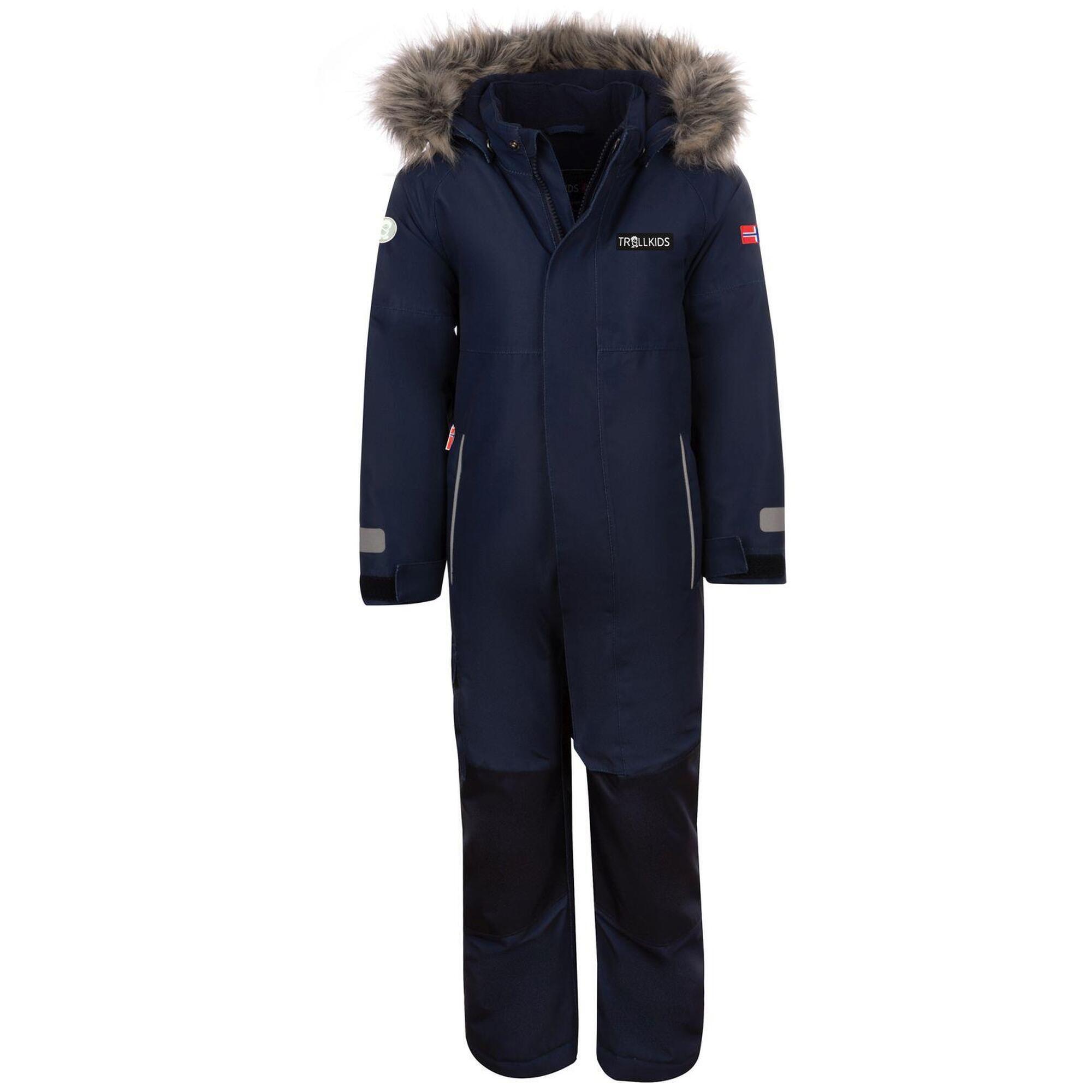 Kirkenes children's snowsuit navy blue