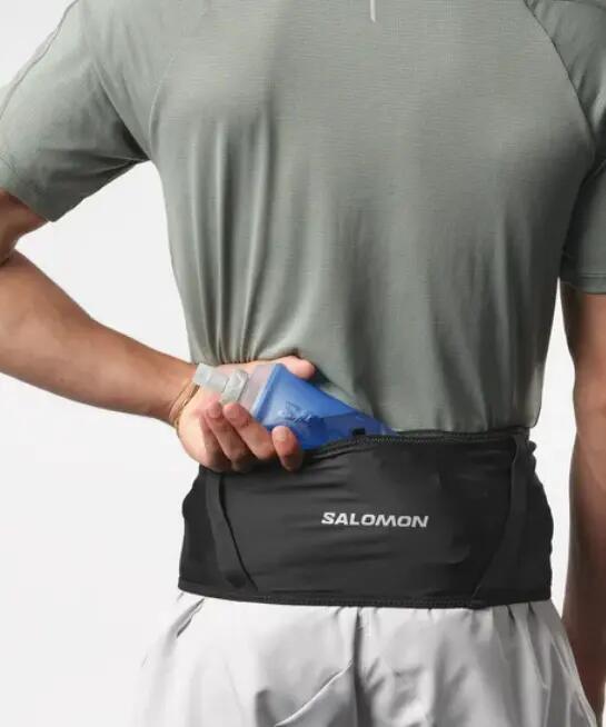 Cinto de exercício para homem Salomon High pulse em preto 4/7