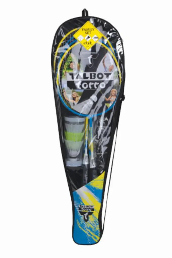 Talbot-Torro Set da badminton con rete inclusa Family 1/4