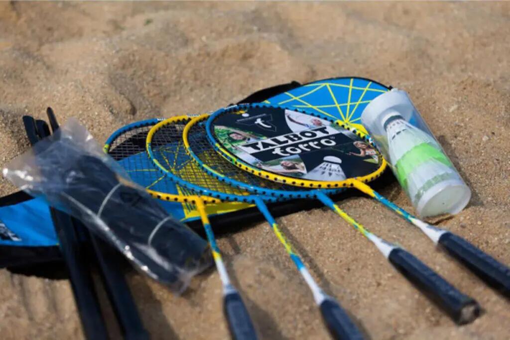 Talbot-Torro Set da badminton con rete inclusa Family 2/4