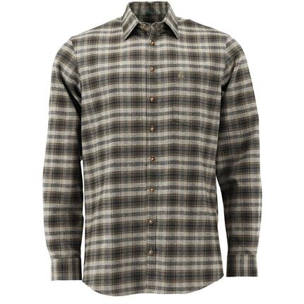 Herren - Hemd - langarm, regular fit - Gliru - oliv