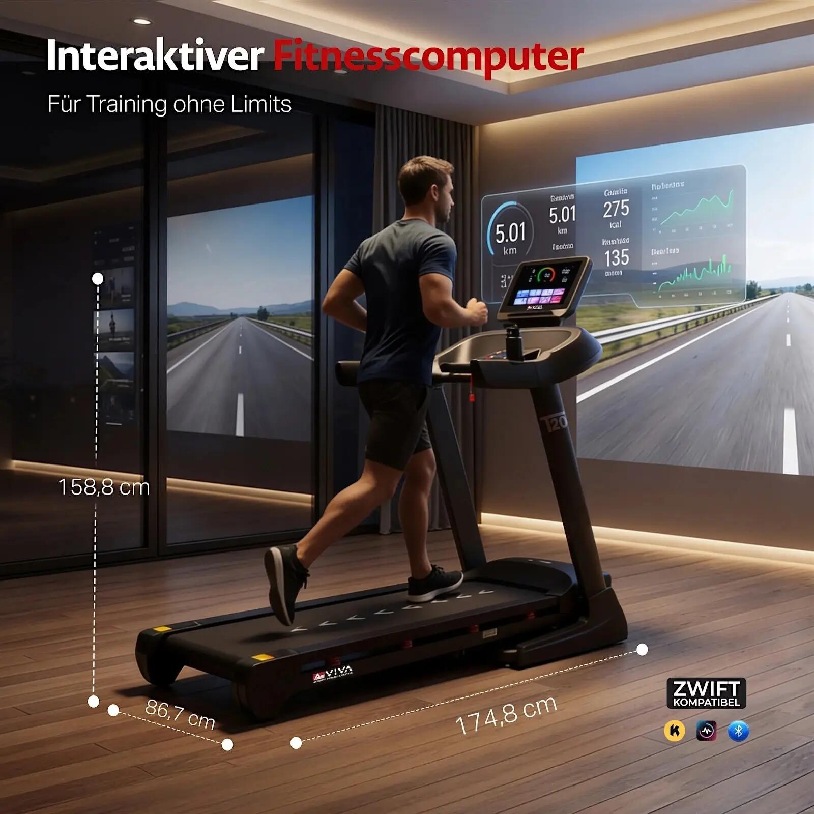 Laufband T20 Cardio Pro Runner 10/10