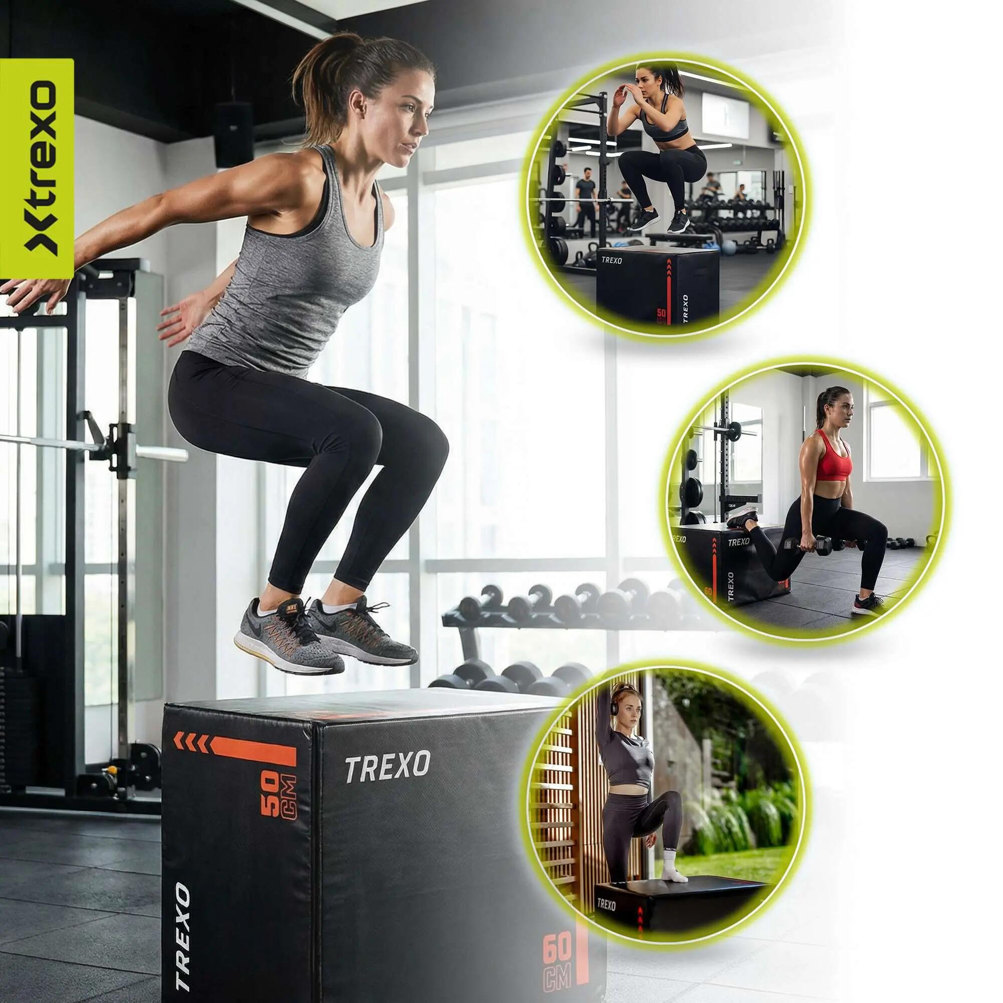 Plyometrische box XTREXO 5/7