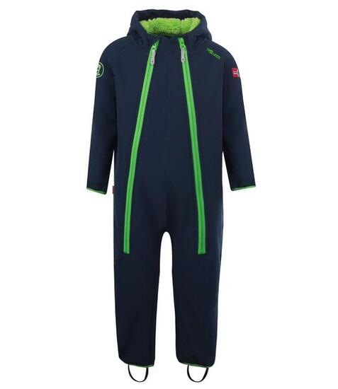 Combinaison enfant Nordkapp Imperméable Bleu marine / Vert