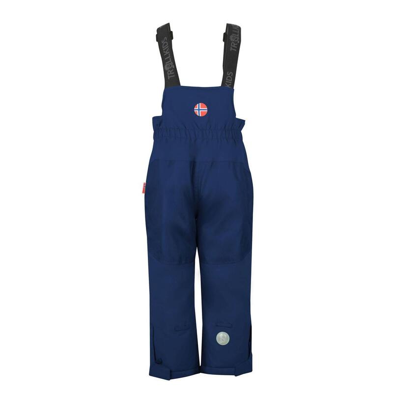 Pantalon de ski pour enfants Nordkapp Imperméable bleu marine / orange