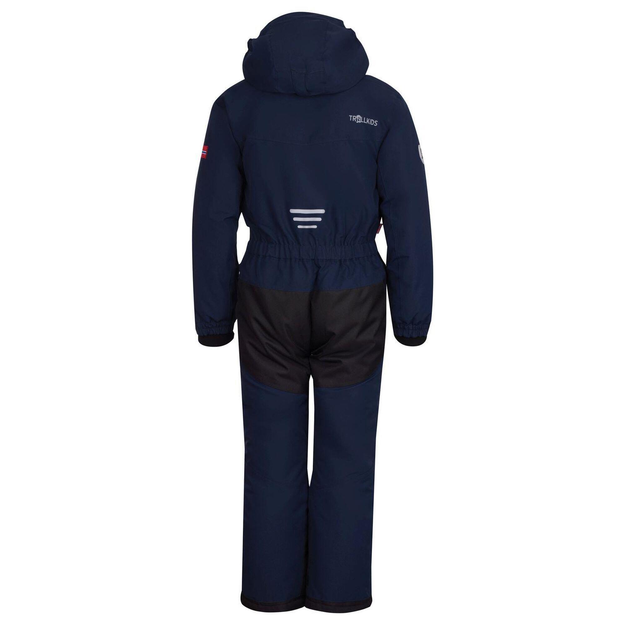 Isfjord Impermeabile Bambini Tuta Da Neve Blu Navy / Arancione