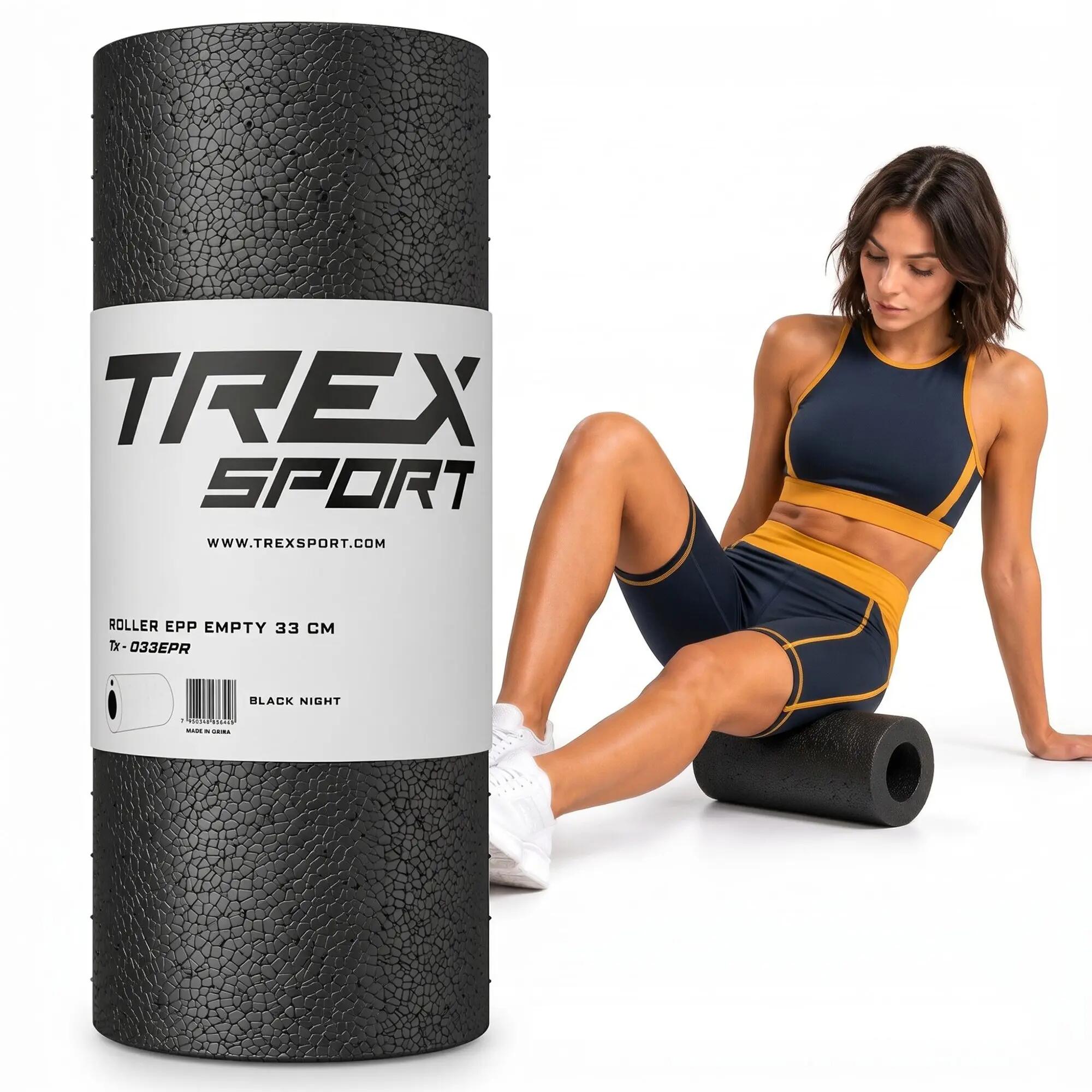 Foam roller Trex Sport EPP 33 cm per yoga, pilates e massaggio 1/7