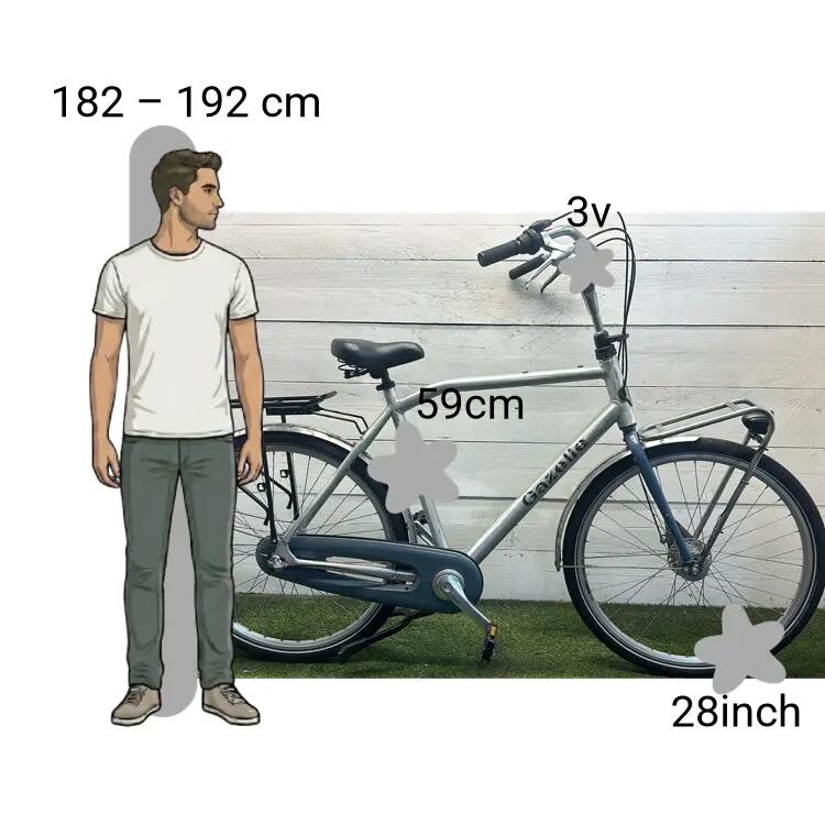 Vélo d’occasion Gazelle Transportfiets 2/4