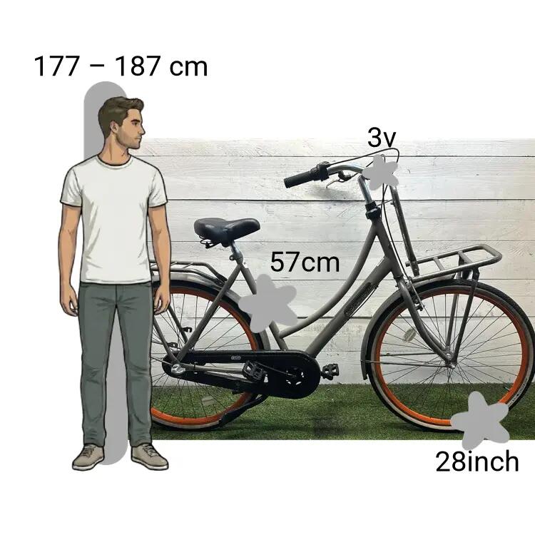 Gebraucht Popal Transportfiets 2/4