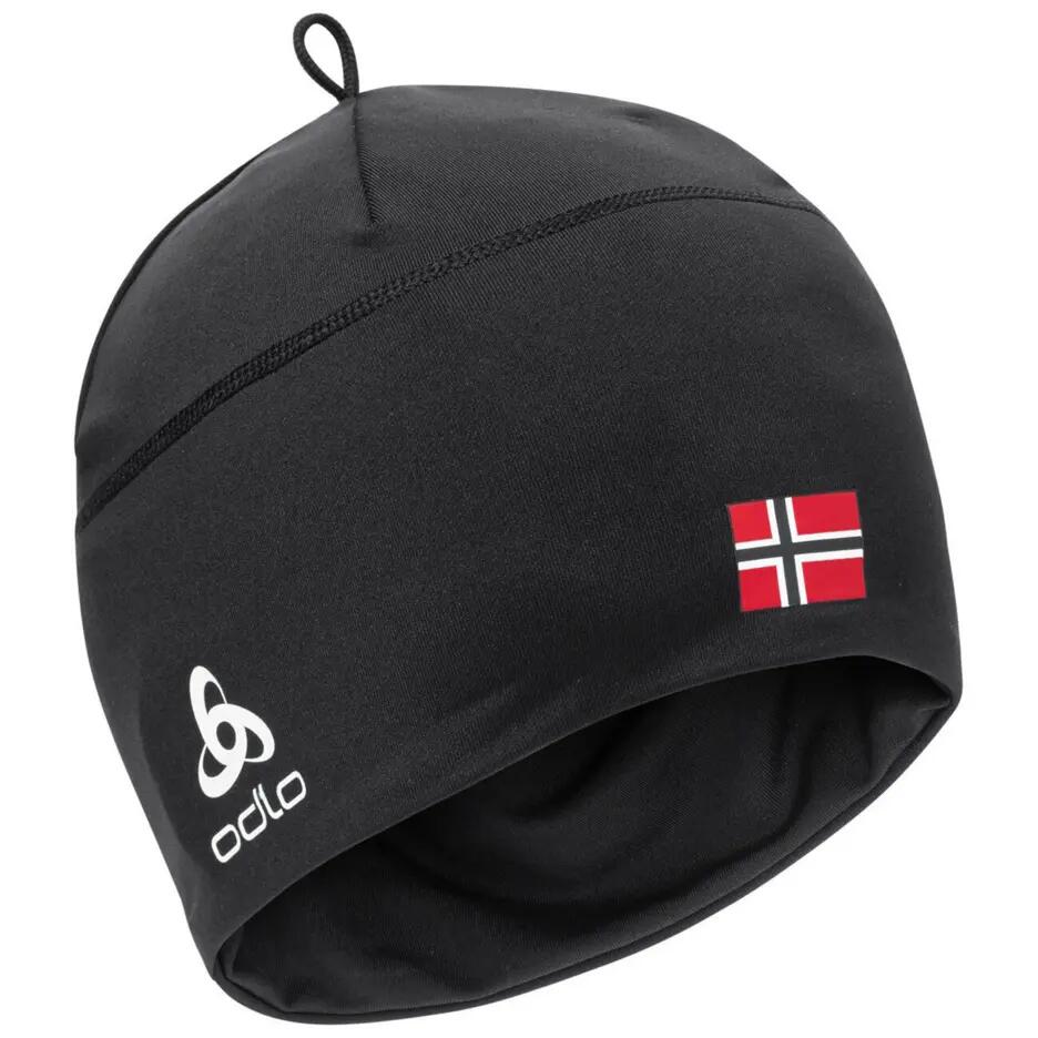 Čepice Odlo Polyknit Warm Eco Fan Norsko Černá 4/7
