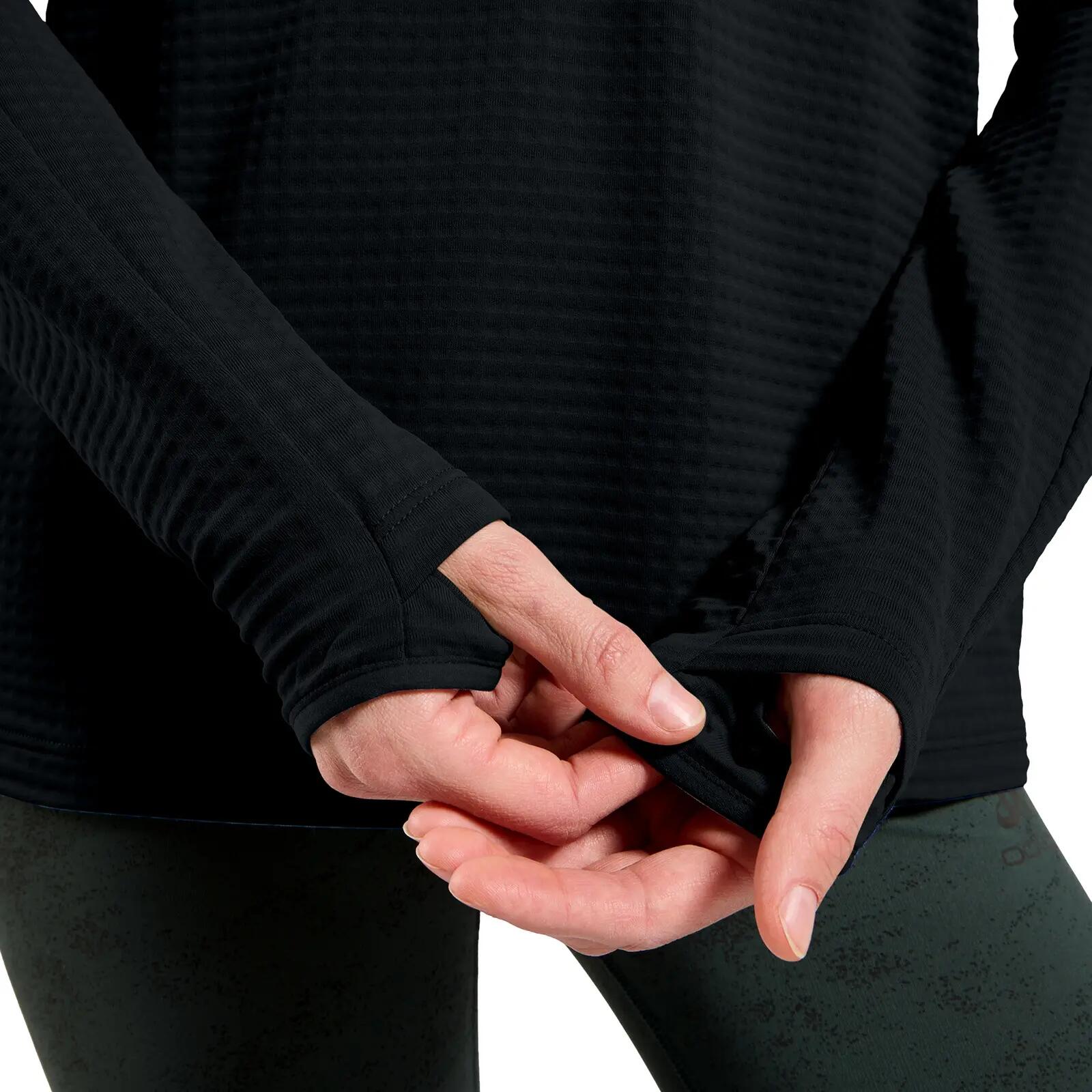 Odlo Odlo Mid Layer 1/2 Zip Essential Thermal  ZWART M 6/7