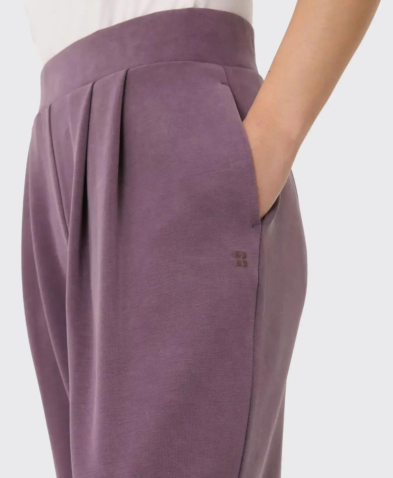 Sweaty Betty Sand Wash Wide Leg Broek Broek NEPTUNUSPAARS L 5/7