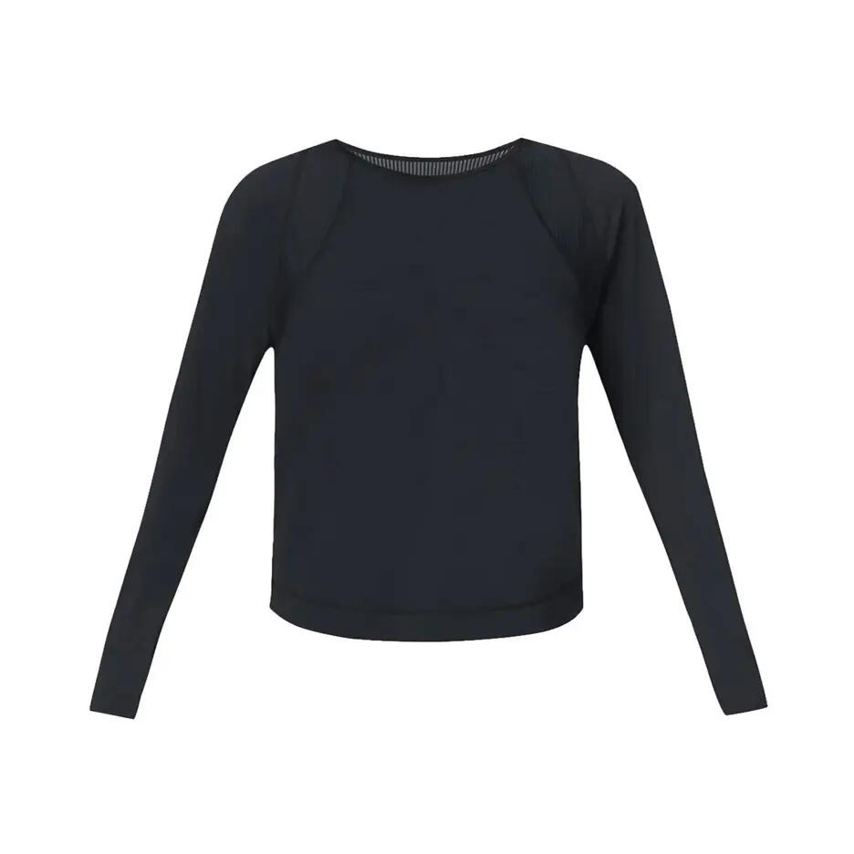 Sweaty Betty Breathe Easy Mesh Long Sleeve Top T-shirt ZWART L 4/7