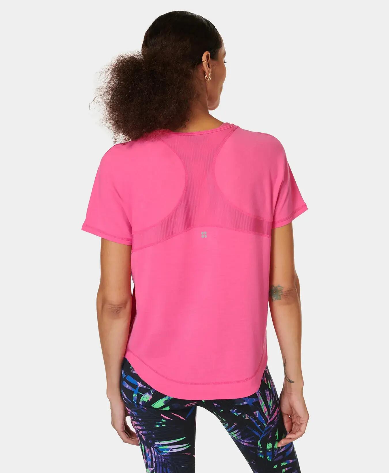 Sweaty Betty Breathe Easy Mesh T-Shirt T-shirt FELROZE XL 7/7