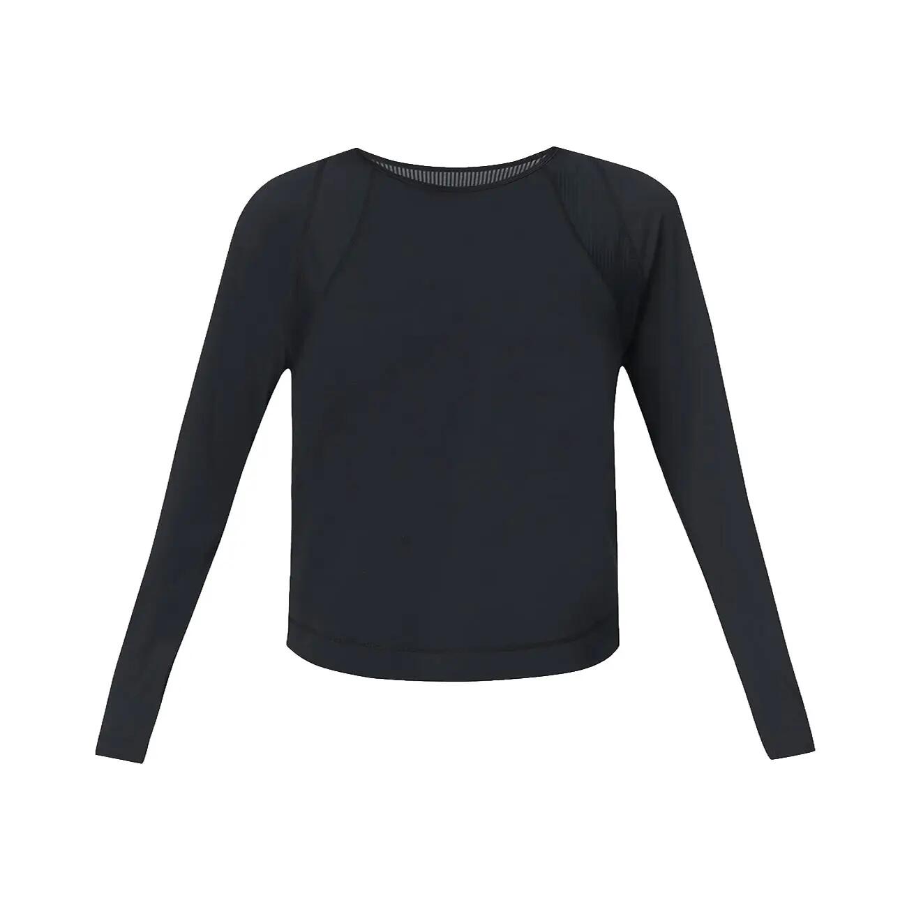 Sweaty Betty Breathe Easy Mesh Long Sleeve Top T-shirt ZWART L 3/7
