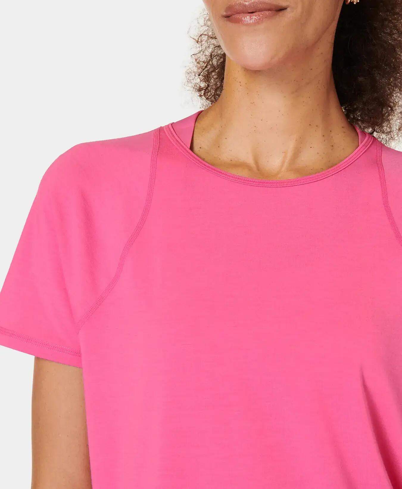 Sweaty Betty Breathe Easy Mesh T-Shirt T-shirt FELROZE XL 5/7