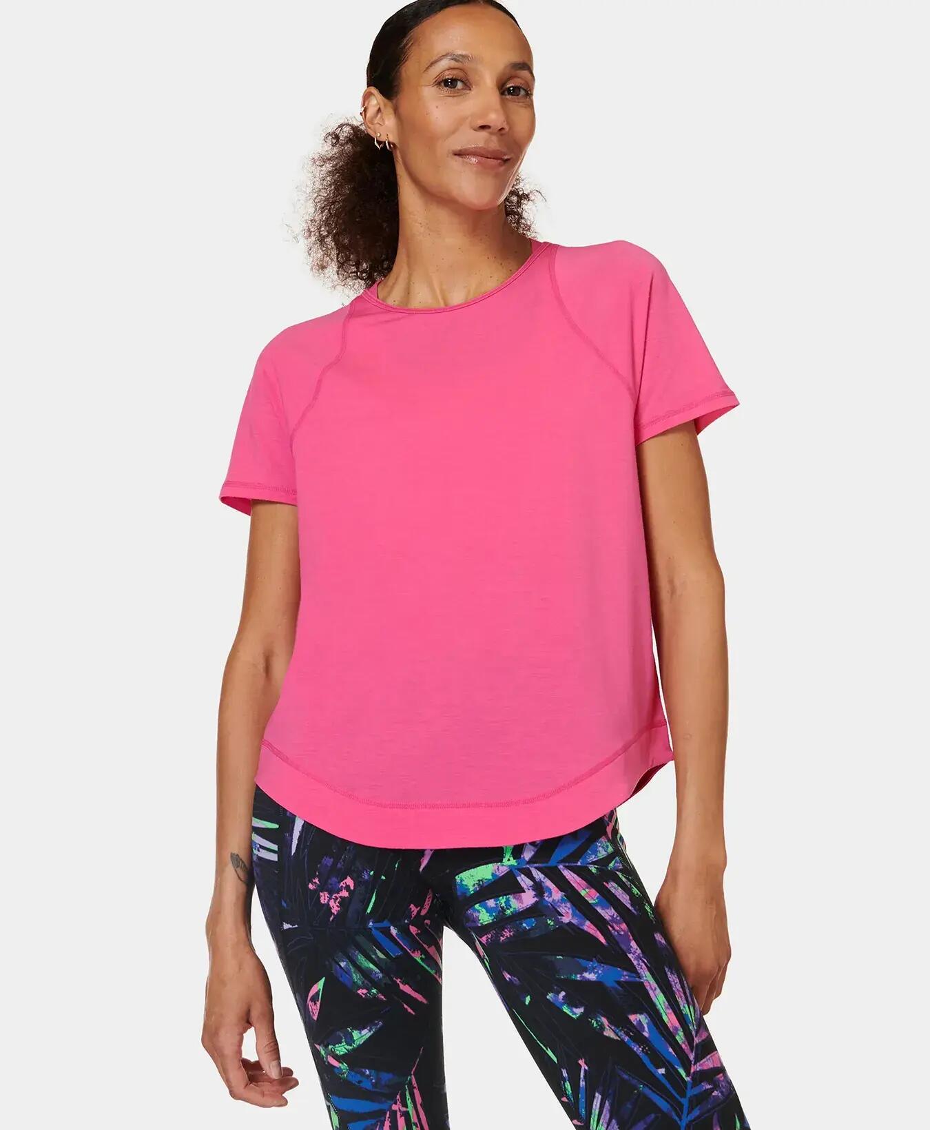 Sweaty Betty Breathe Easy Mesh T-Shirt T-shirt FELROZE XL 3/7