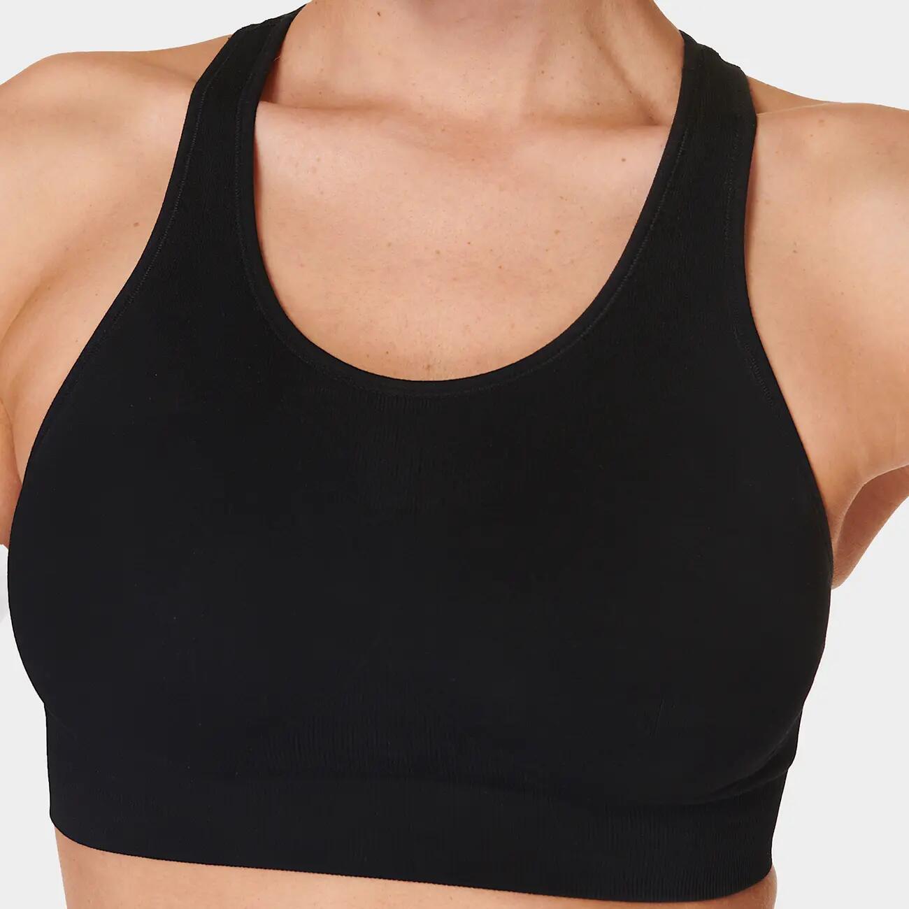 Sweaty Betty Stamina Seamless Sports Bra Sportbeha ZWART XS 5/7