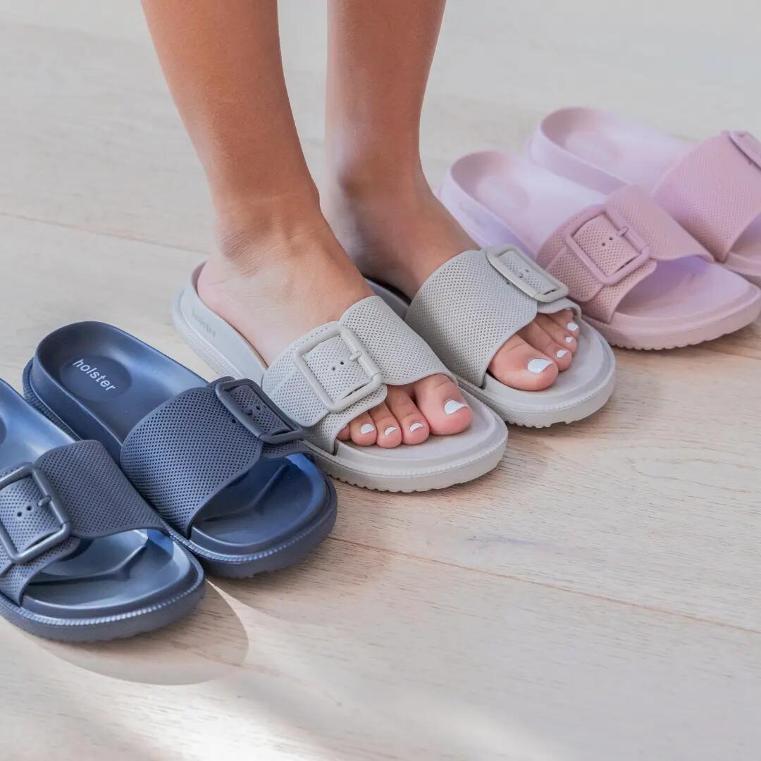 Holster Laze Slippers - Vegan Comfort - Podiatrist Approved - Water Resistant 4/7