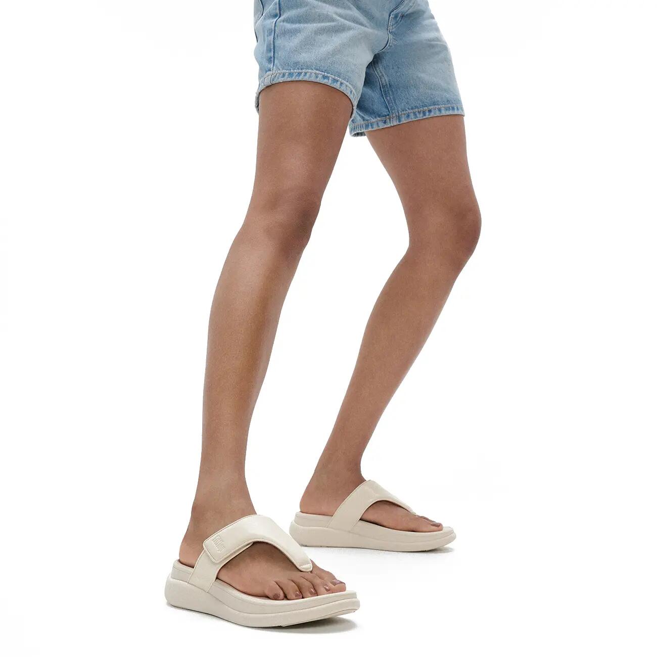 Womens Toe Post Sandals Slip On F-mode Go 7/7