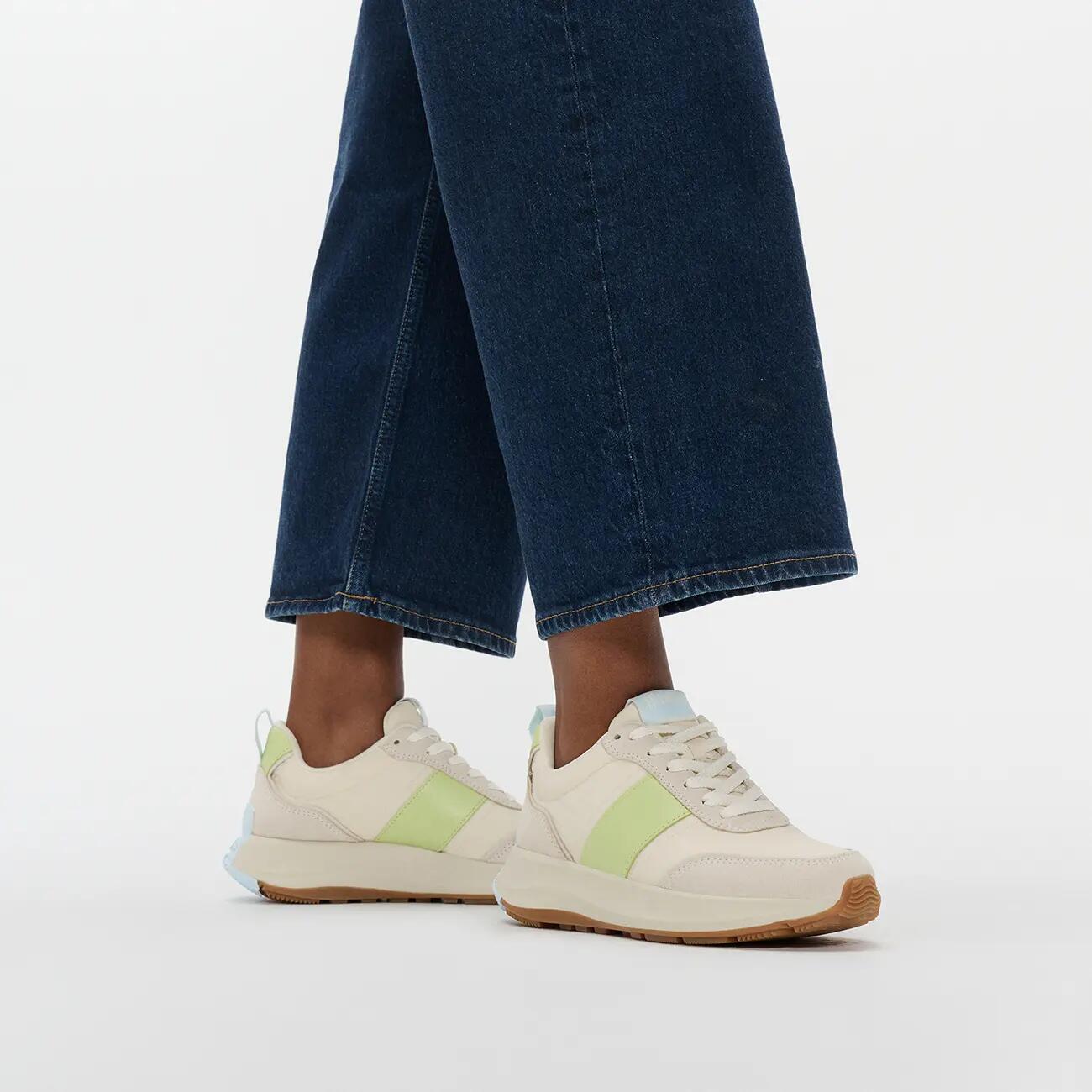 F-Mode Flow Sneaker - Nylon & Suede Mix 6/7