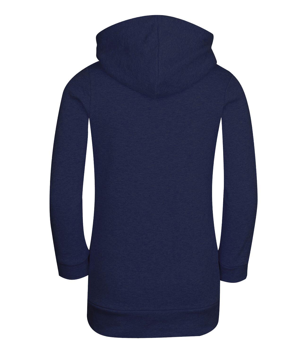 Mädchen Kleid Sandefjord Marineblau / Orange 2/2