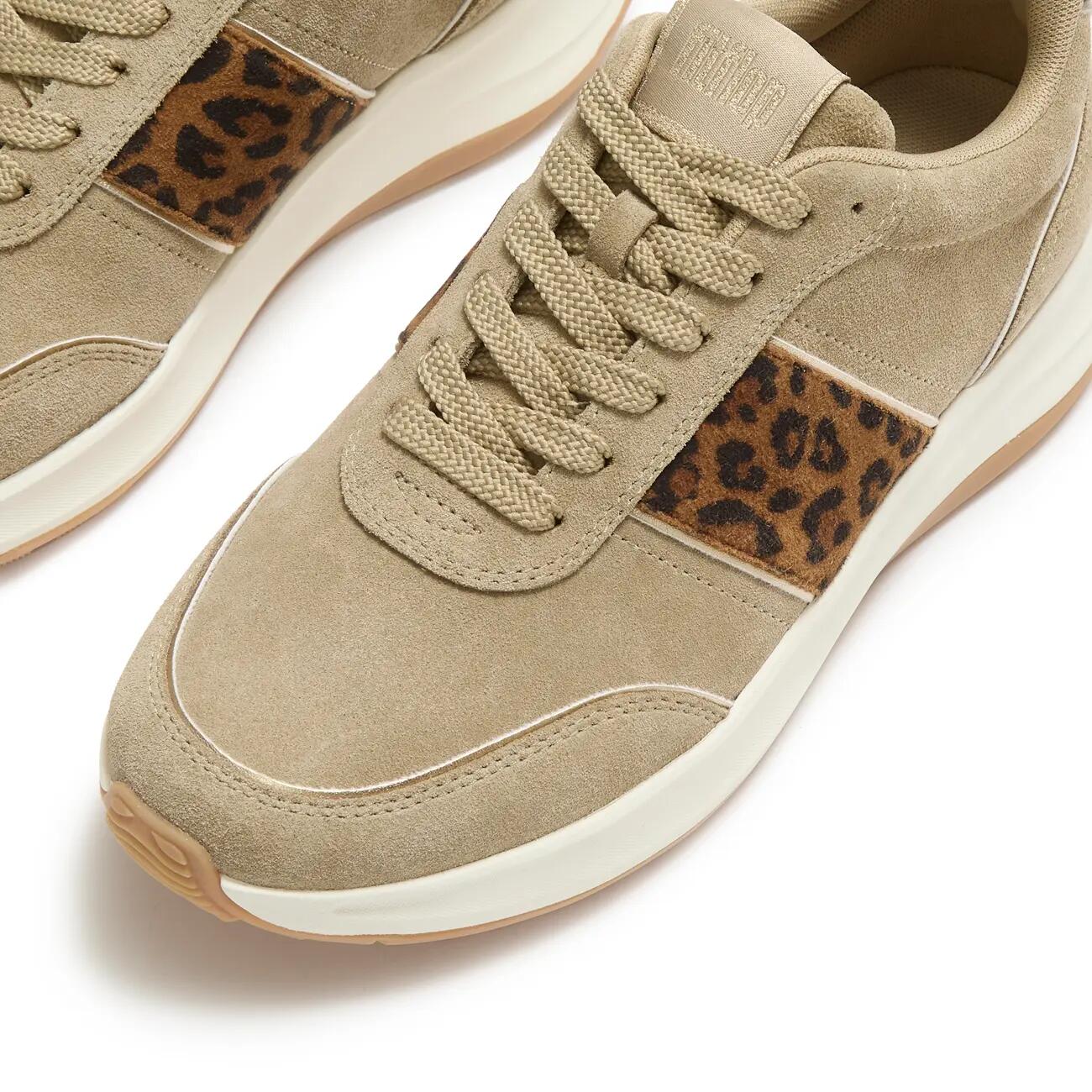 F-Mode Flow Suede Leopard Trainers 5/7
