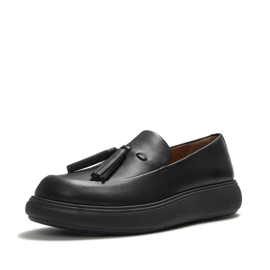 Mocassins en cuir à pampilles IQ-Comff 4/7