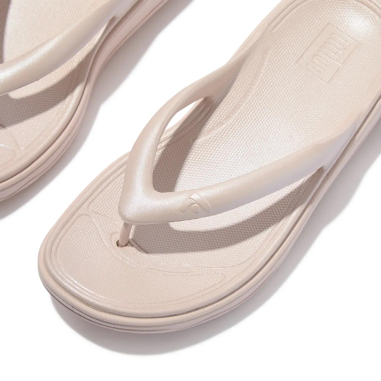 FitFlop FitFlop Relieff Metallic Recovery Toe-Post Sandals  METALLIC NUDE ROSE 5/7