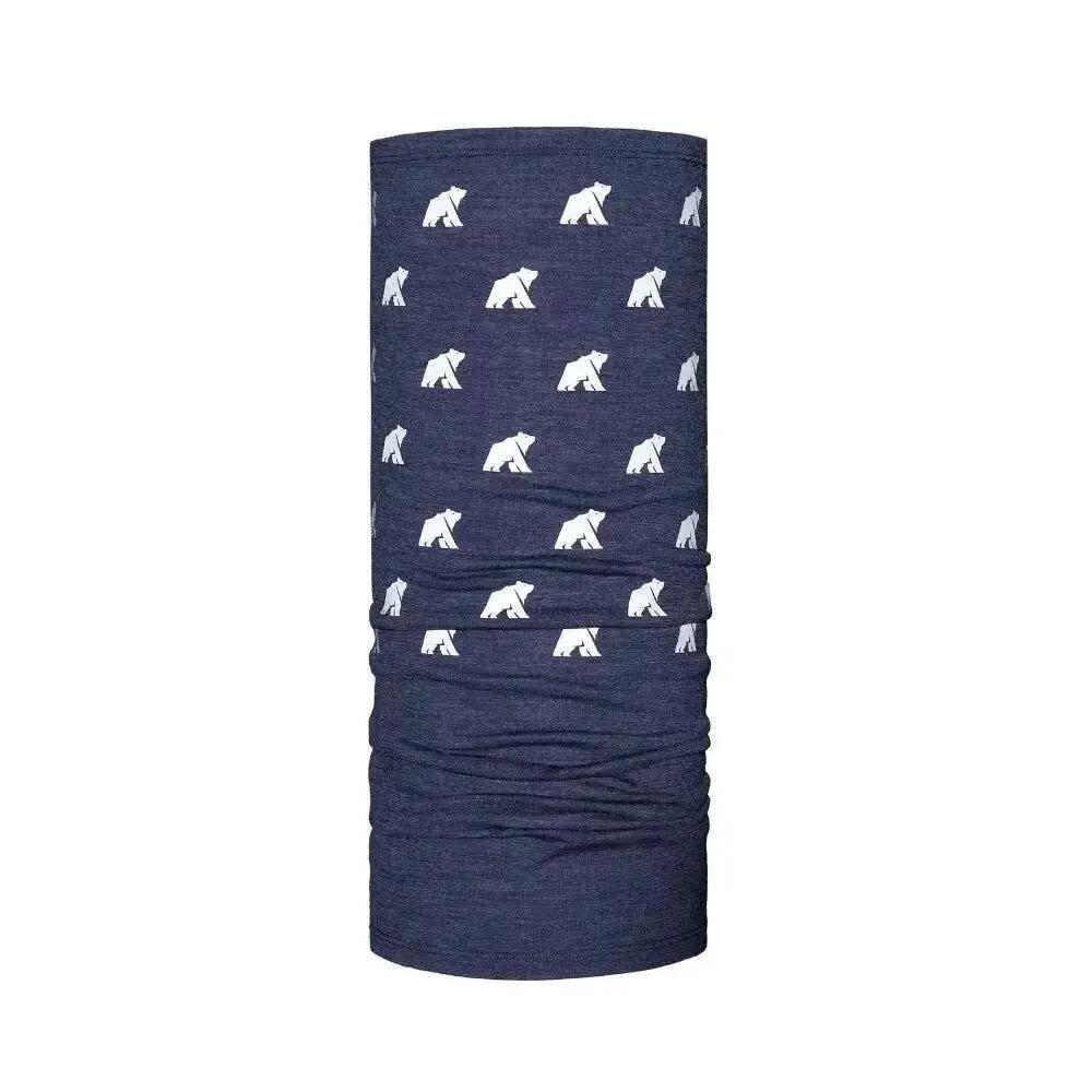 Omkeerbare merino nekwarmer 2/3