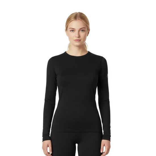 T-shirt femme 100% laine de mérinos manches longues - Bjork 210