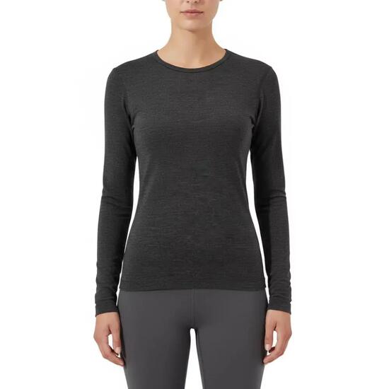 Damen-T-Shirt aus 100% Merinowolle mit langen Ärmeln - Bjork 210